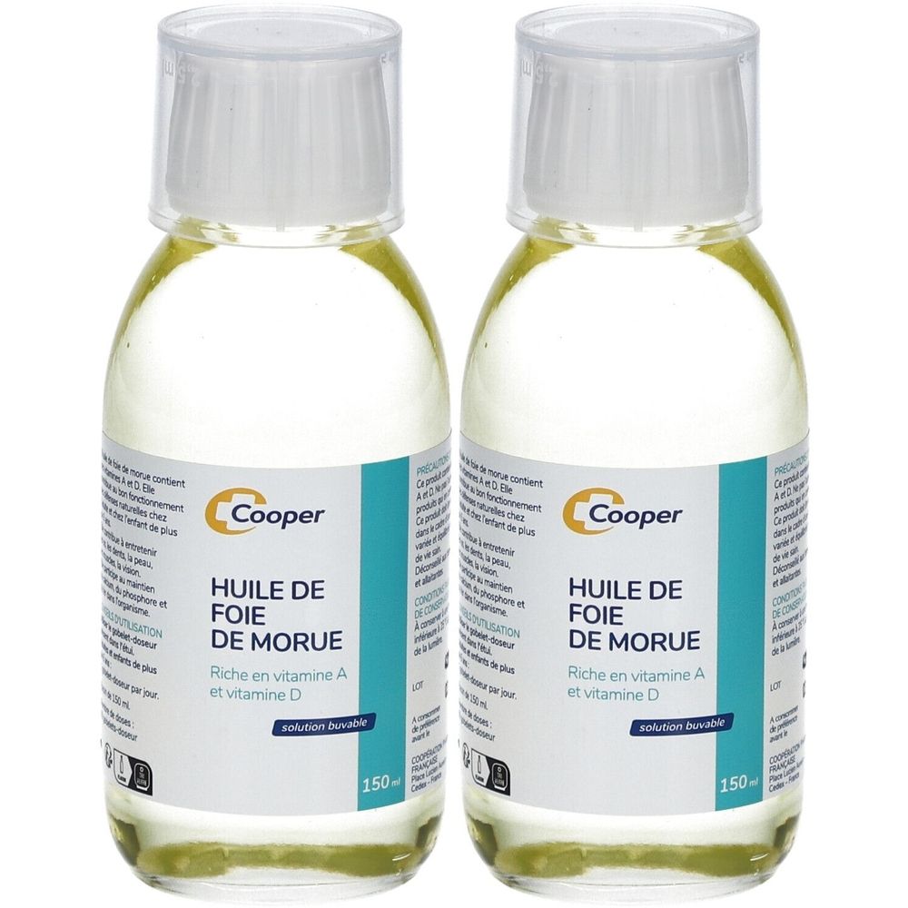Cooper Dorschleberöl - Reich an Vitamin A und D