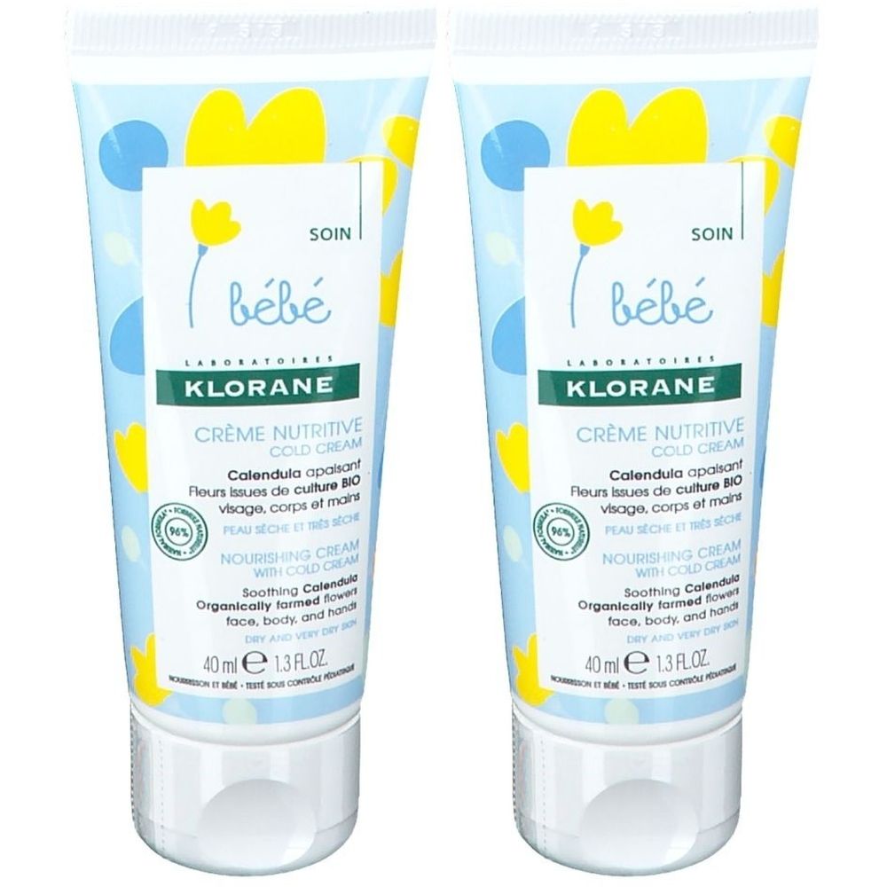 bébé Klorane Nährende Creme Calendula
