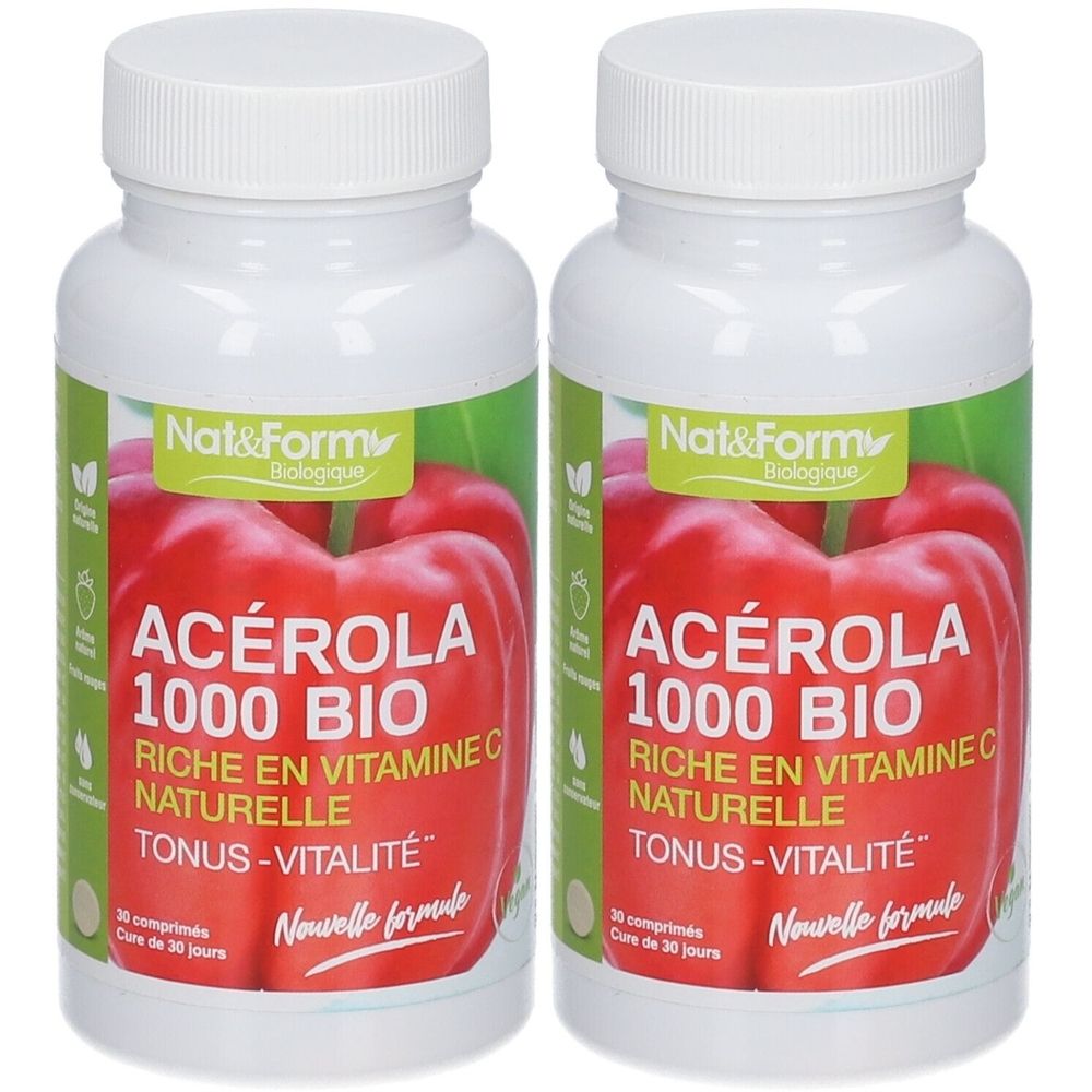 Nat & Form Acérola 1000 Bio