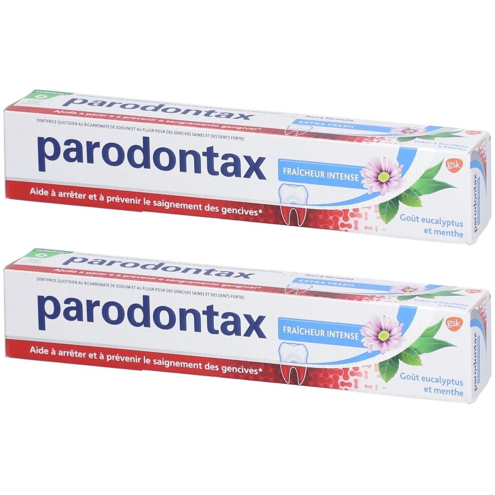 Parodontax dentifrice fraîcheur intense