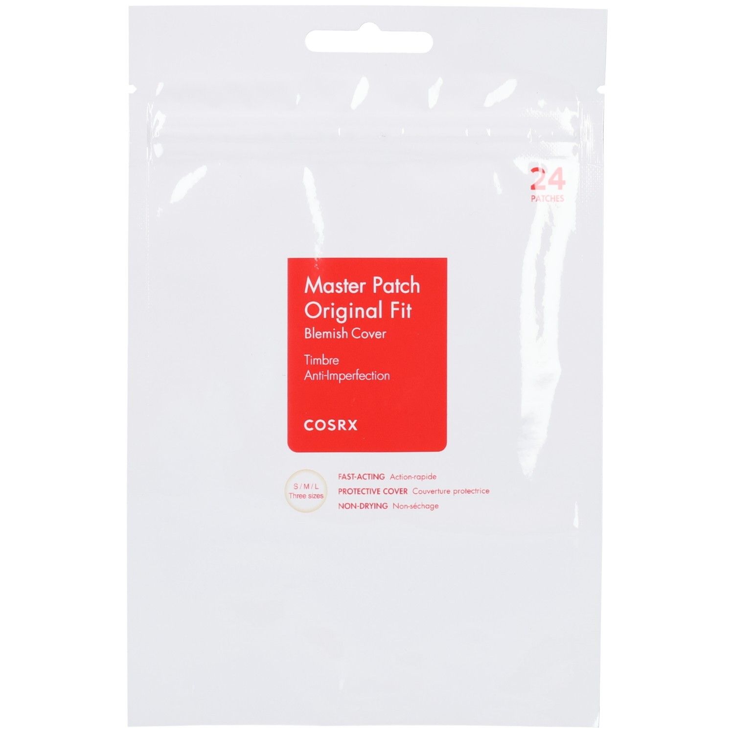 Cosrx Master Patch Original FIT PatchesPatchs anti-boutons. Boîte 24 patchs 1 St Pflaster