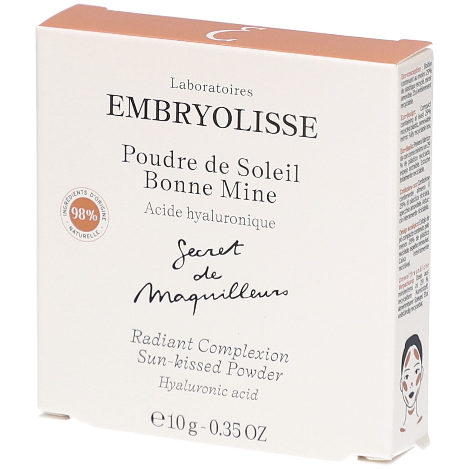 Embryolisse PDR Soleil Bonne Mine 10 g Pulver