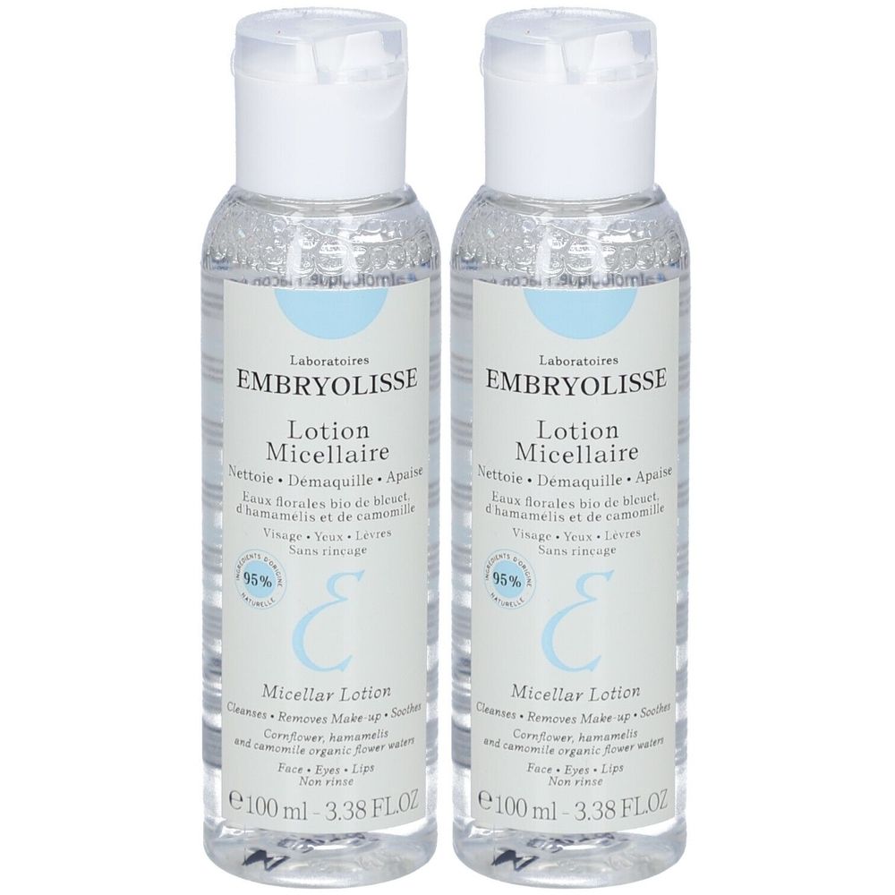EMBRYOLISSE LOTION MICELLAIR 100ML x2