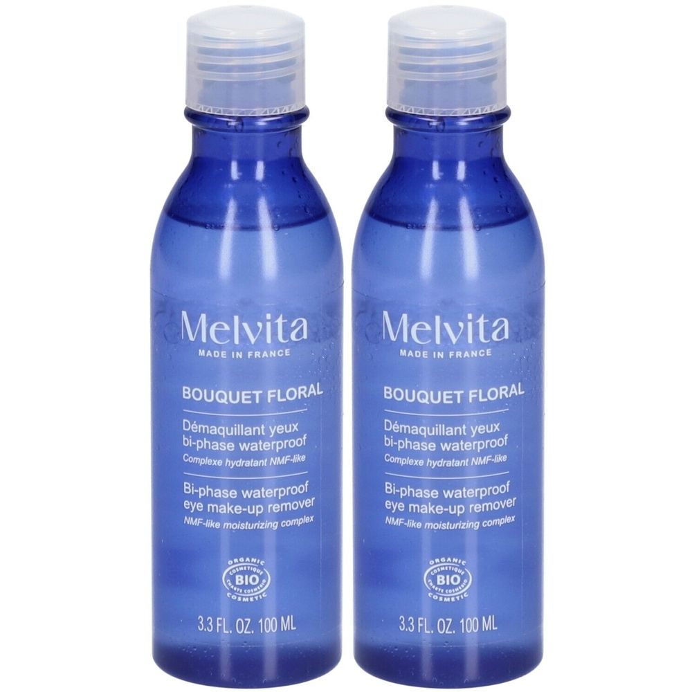 MELVITA Bi-Phase Waterproof Oog Make-up Verwijderaar Bloemen Boeket