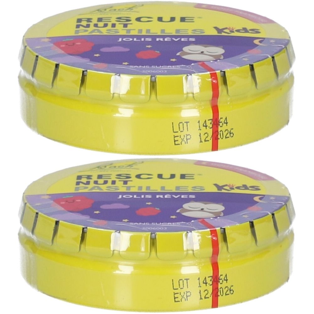Bach Rescue Nuit® Kids - Himbeer Pastillen