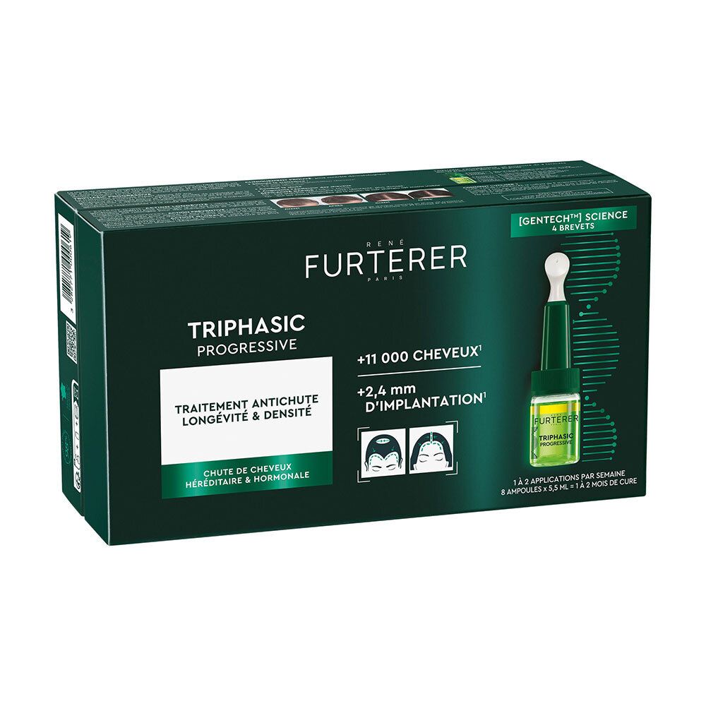 Furterer Triphasic Traitement Triphasic Antichute Longévité & Densité