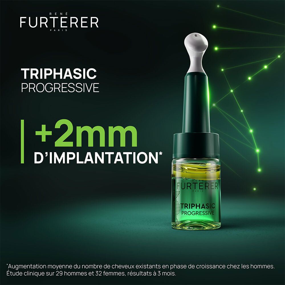 Furterer Triphasic Traitement Triphasic Antichute Longévité & Densité