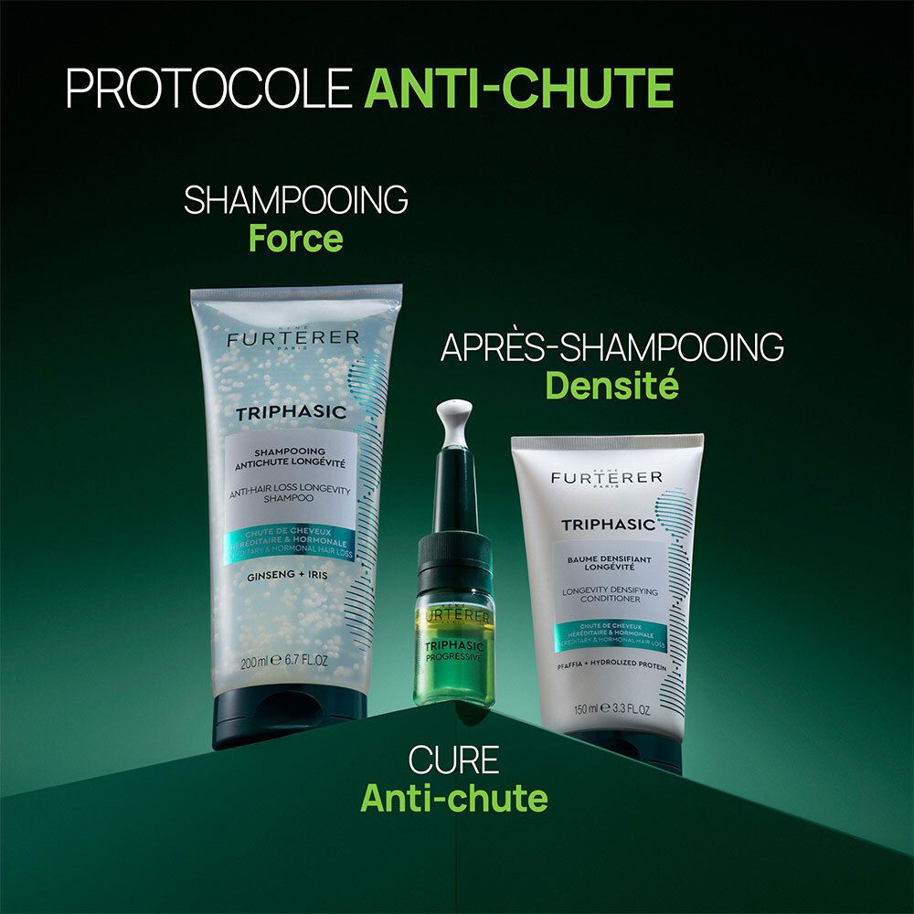 Furterer Triphasic Traitement Triphasic Antichute Longévité & Densité
