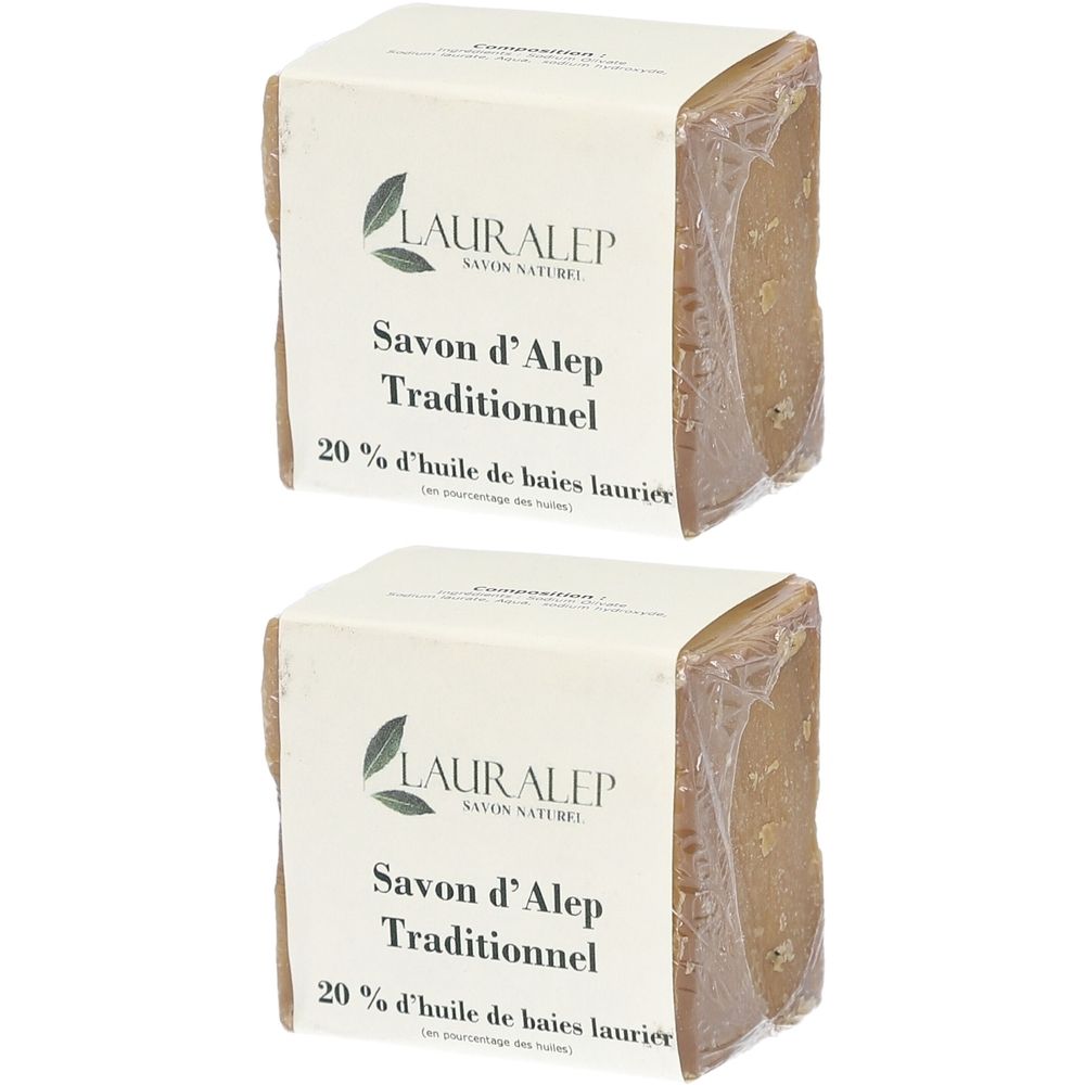 LAURALEP Savon d'Alep Traditionnel Bio