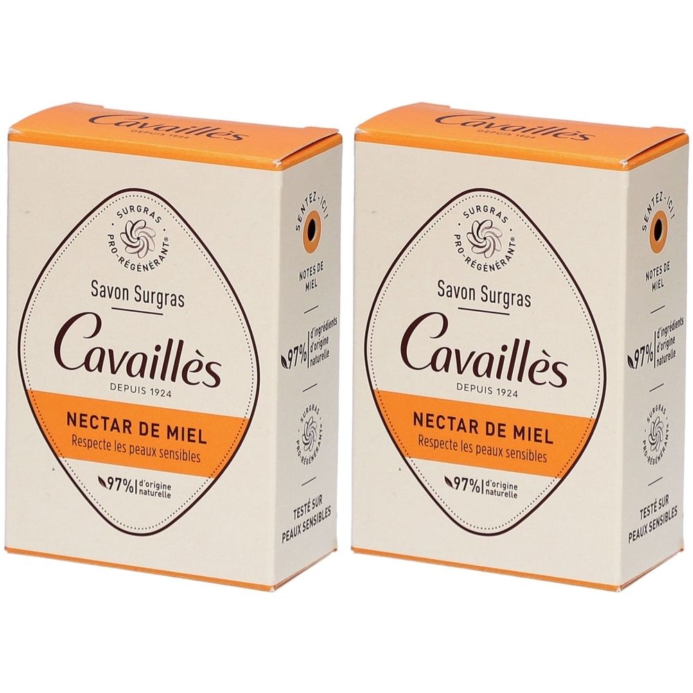 CAVAILLES Savon Surgras Nectar de Miel
