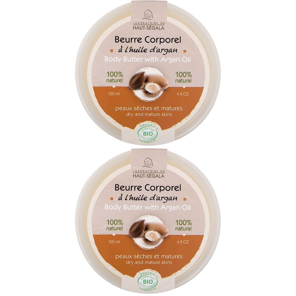 Laboratoire du Haut-Ségala Beurre Corporel à l'Huile d'Argan