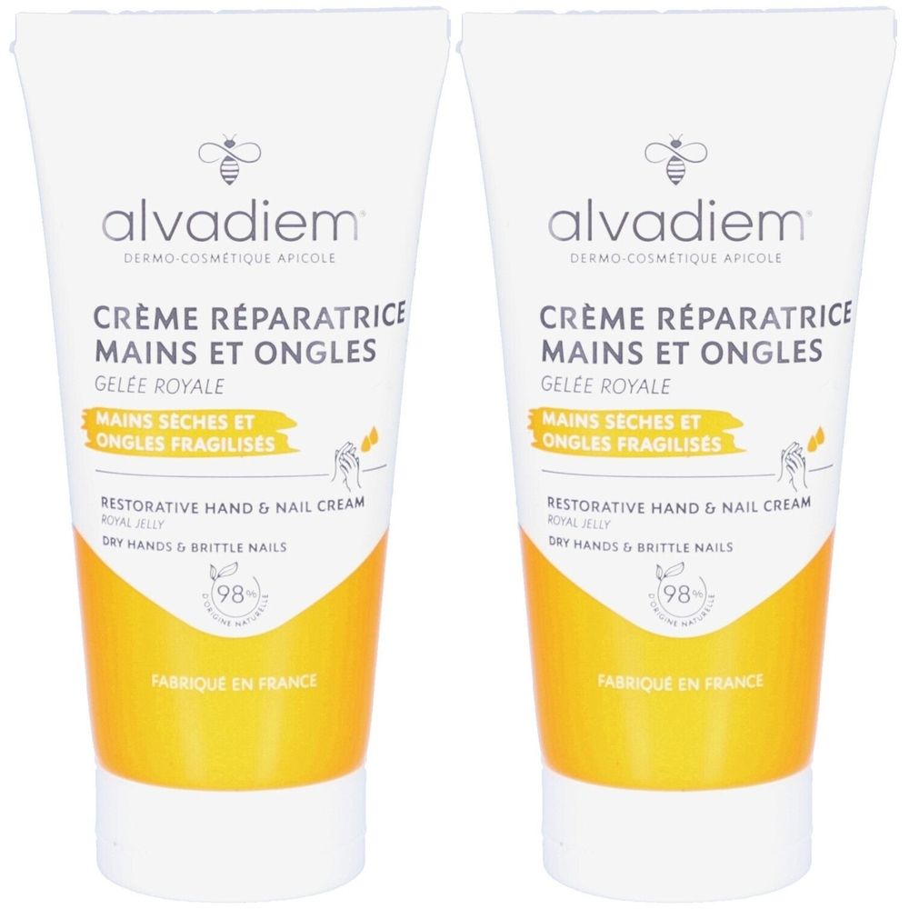 Alvadiem Crème Réparatrice Mains et Ongles