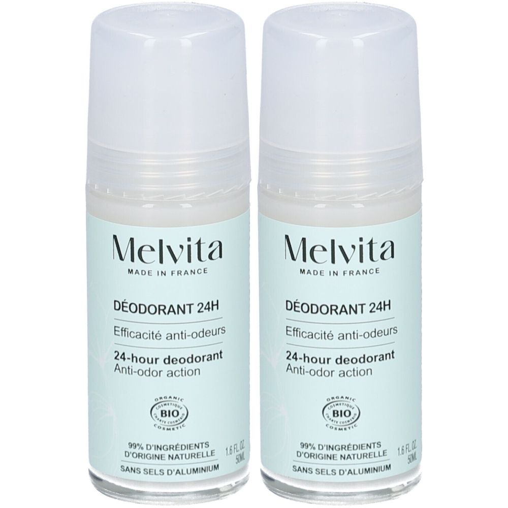 Melvita® 24H Bio-Deodorant Roll-On – Aluminiumfrei & vegan