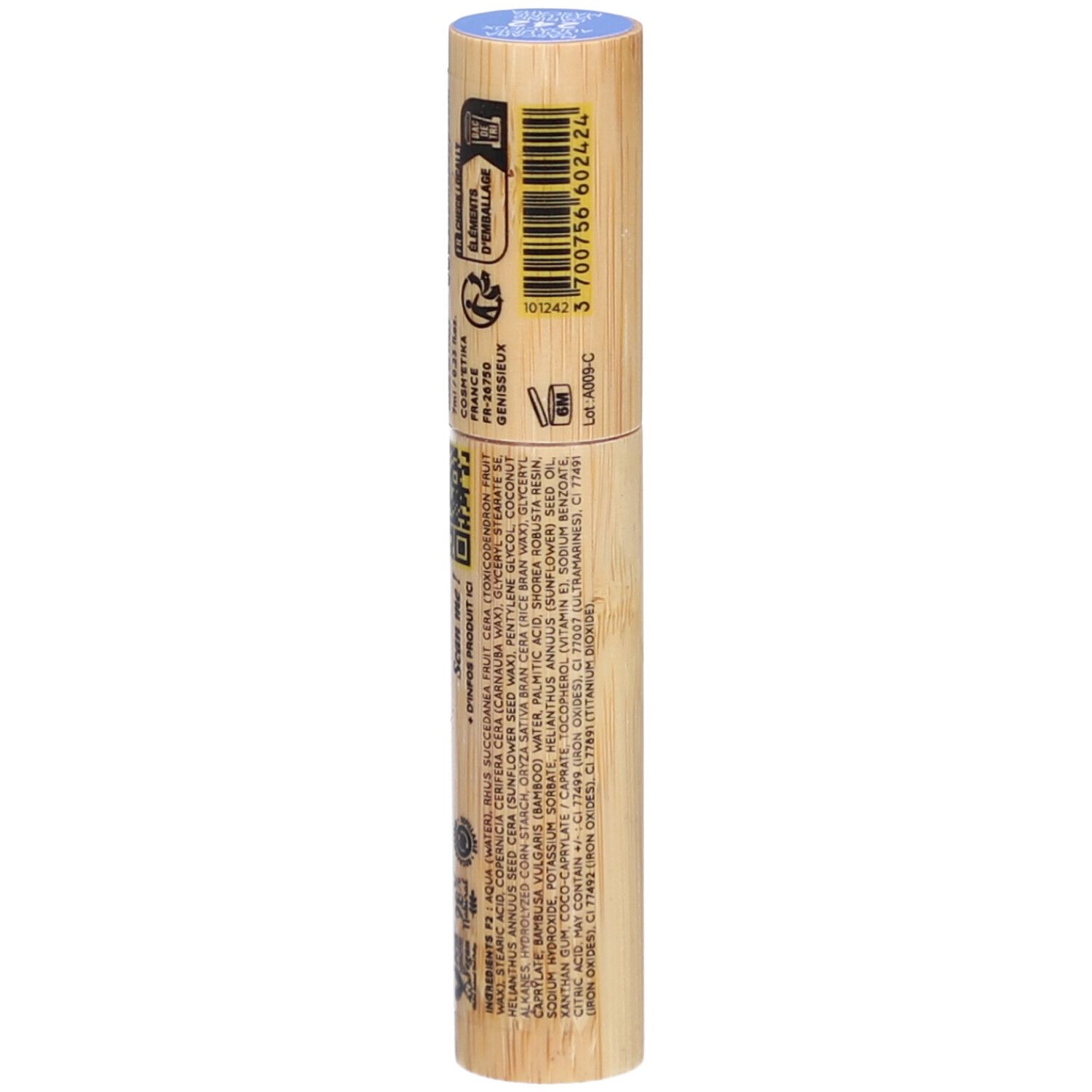 ZAO Mascara Volume Audacieux 242 Bleu Saphir