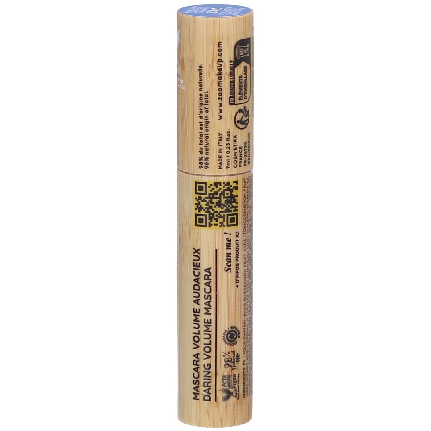 ZAO Mascara Volume Audacieux 242 Bleu Saphir
