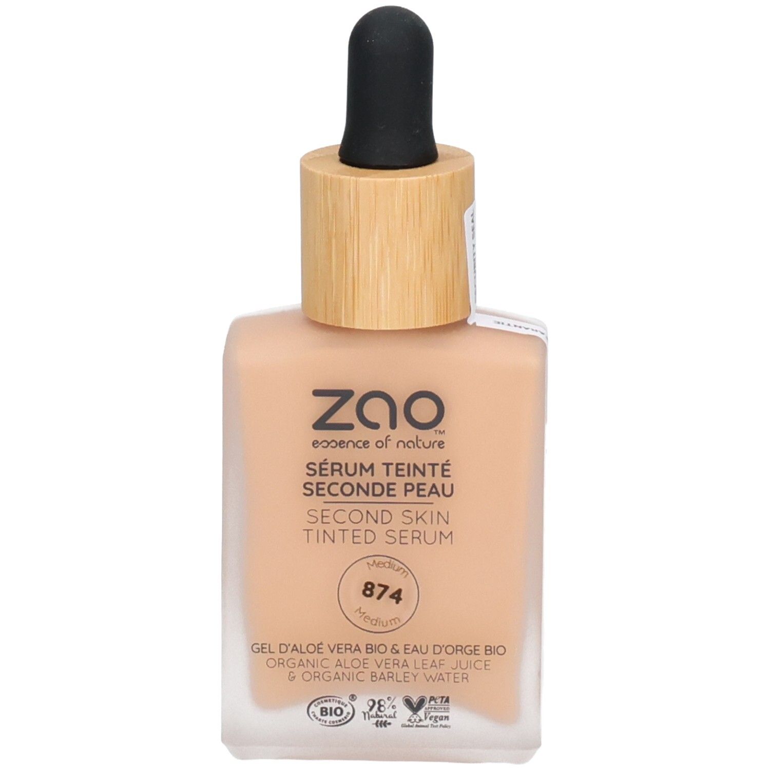 ZAO Make-up Siero Colorato - Seconda pelle