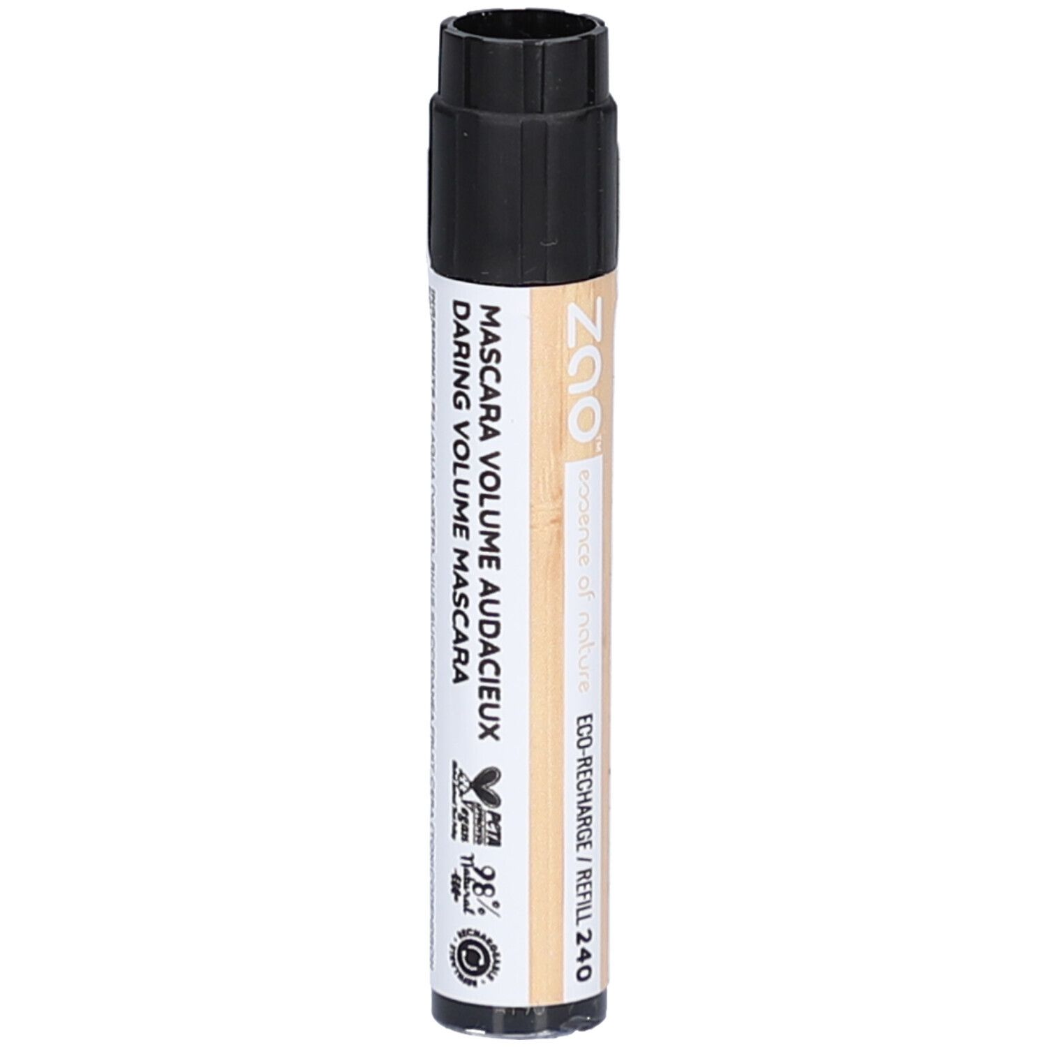 ZAO Recharge Mascara Volume Audacieux 240 Noir Intense