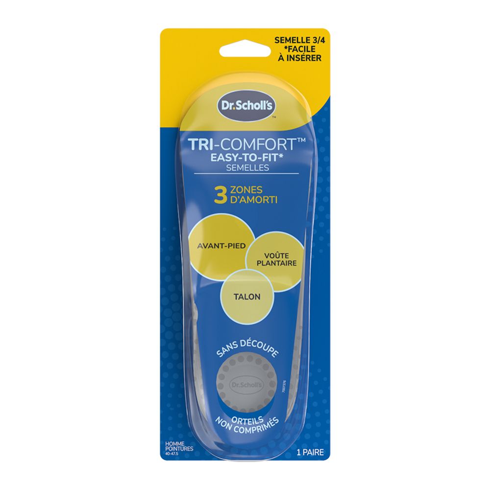Dr. Scholl's Tri-Comfort Easy-to-Fit 3/4 Einlegesohlen Damen Gr. 35-40
