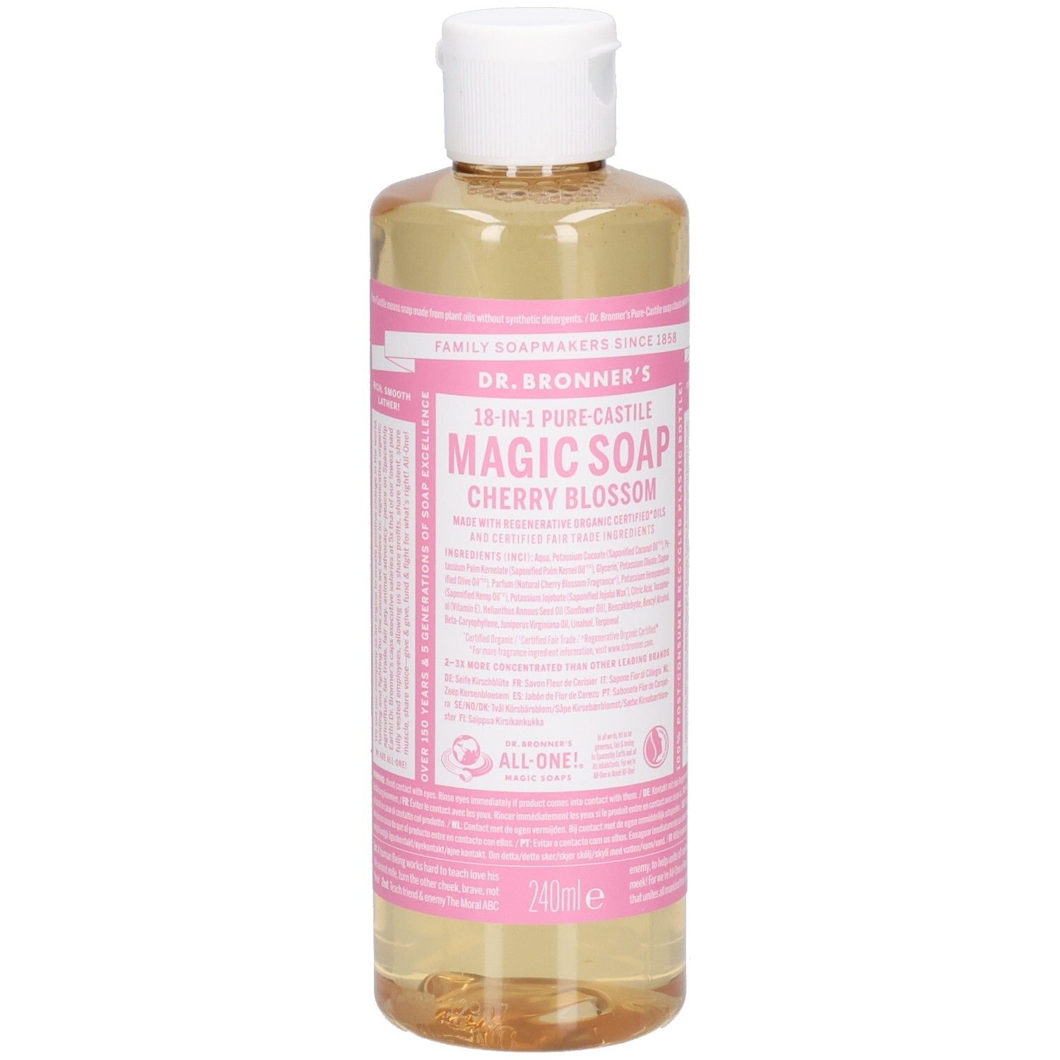 DR Bronners SAV LIQ FL Ceris 240Ml 240 ml Flüssigseife