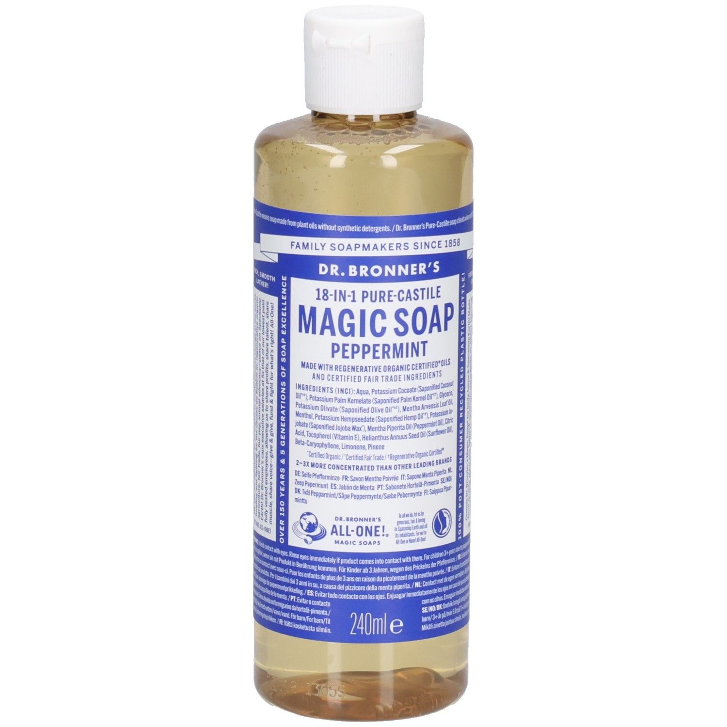 DR Bronners SAV LIQ Ment Poiv240Ml 240 ml Flüssigseife