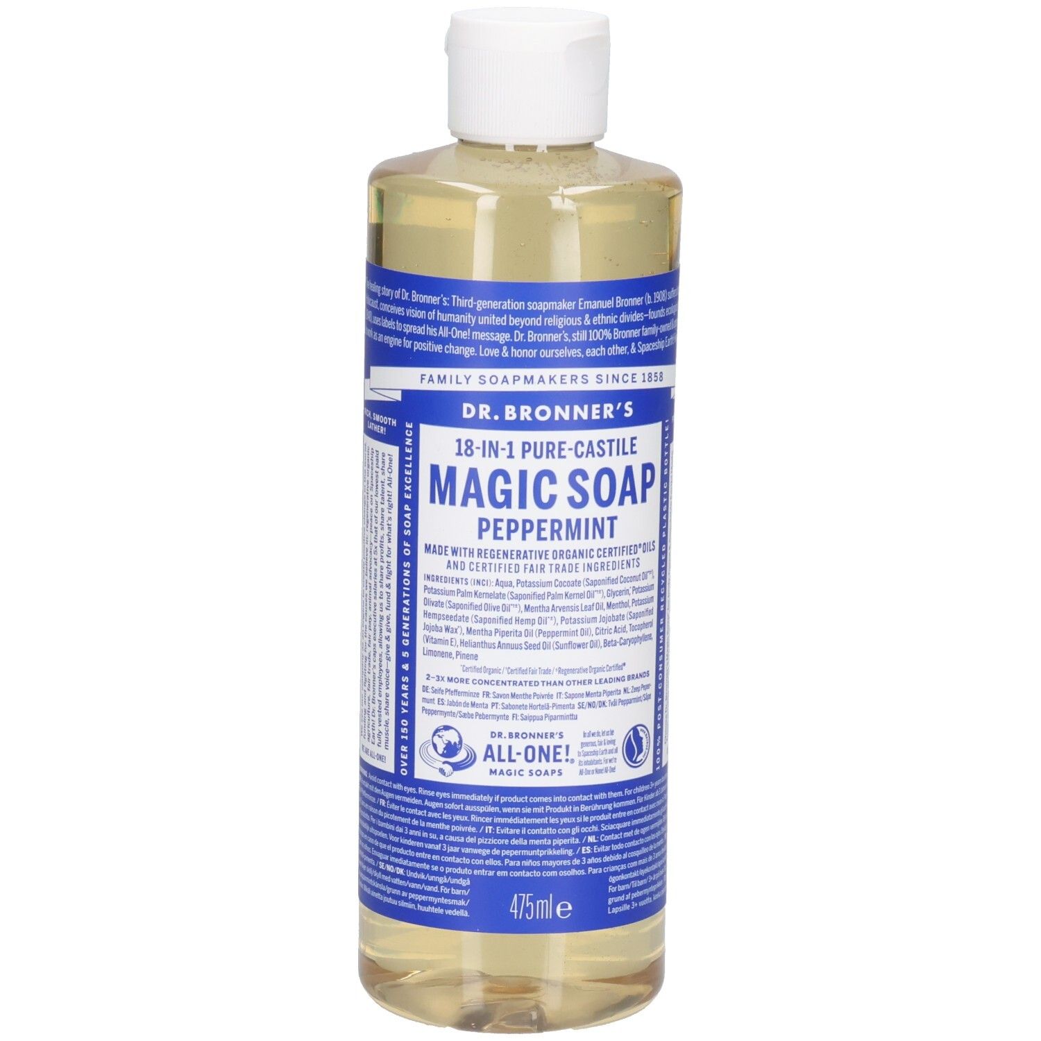 DR Bronners SAV LIQ Ment Poiv475Ml 475 ml Flüssigseife