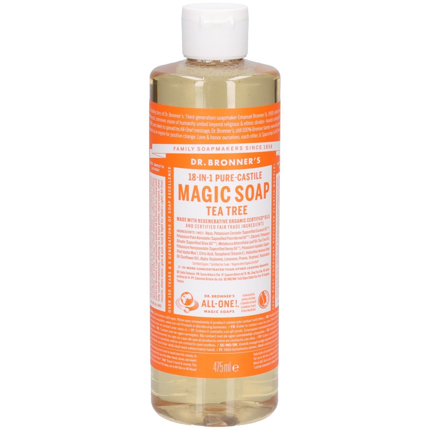 DR Bronners SAV LIQ Arbre The475Ml 475 ml Flüssigseife