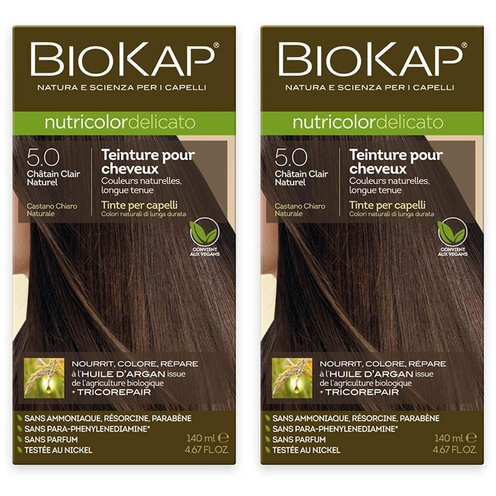 BIOKAP Nutricolor Delicato Natuurlijk Licht Kastanje Haarkleur 5.0