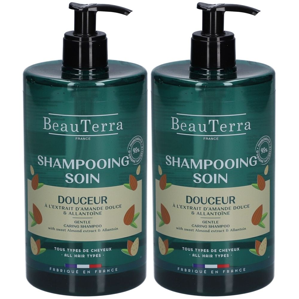 Beauterra Shampooing Soin Hydratant Cuir Chevelu Sensible