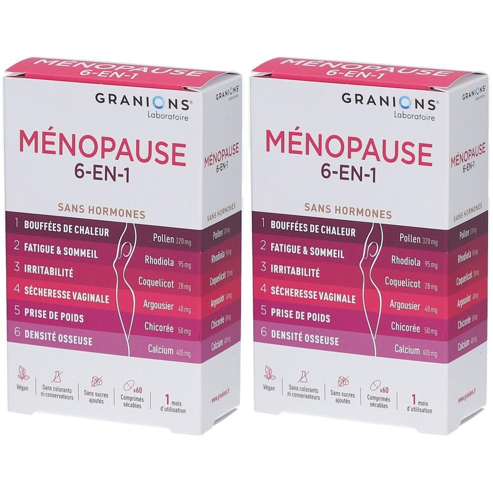 Granions Ménopause 6-en-1