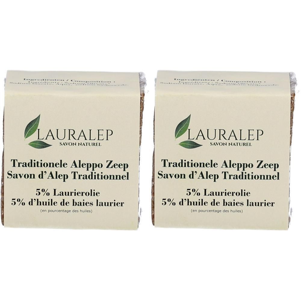 LAURALEP Savon d'Alep 5%