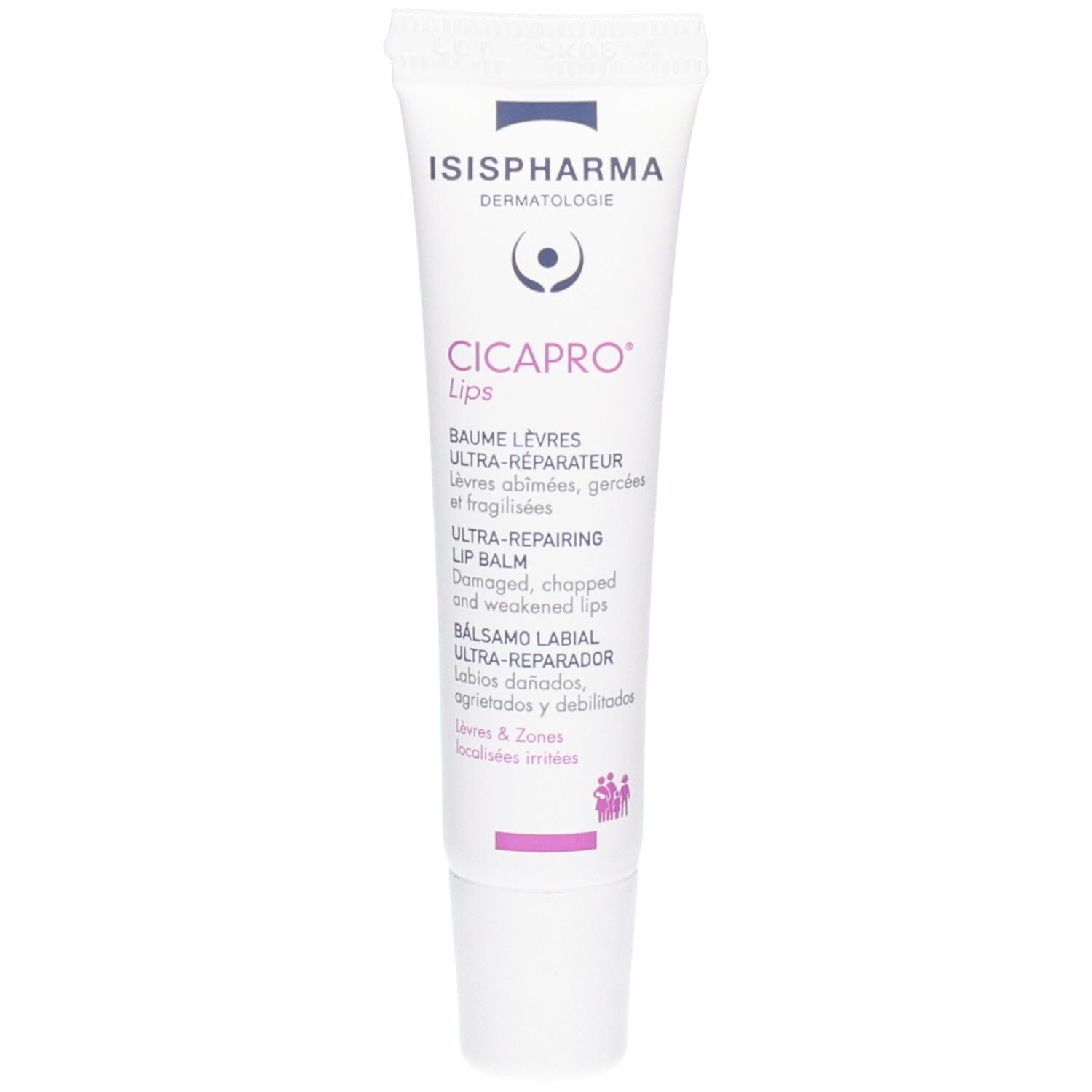 Isispharma CicaPro Lippenbalsam Tube mit 15ml Inhalt.