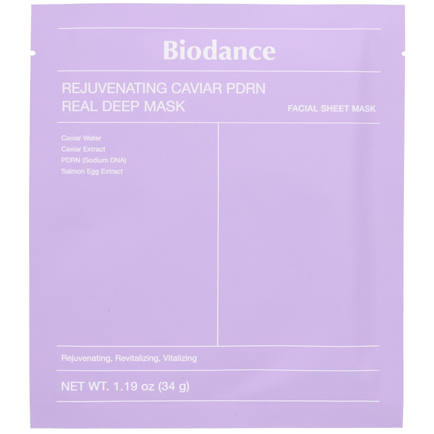 Biodance Rejuvenat Caviar Mask 34 g Maske