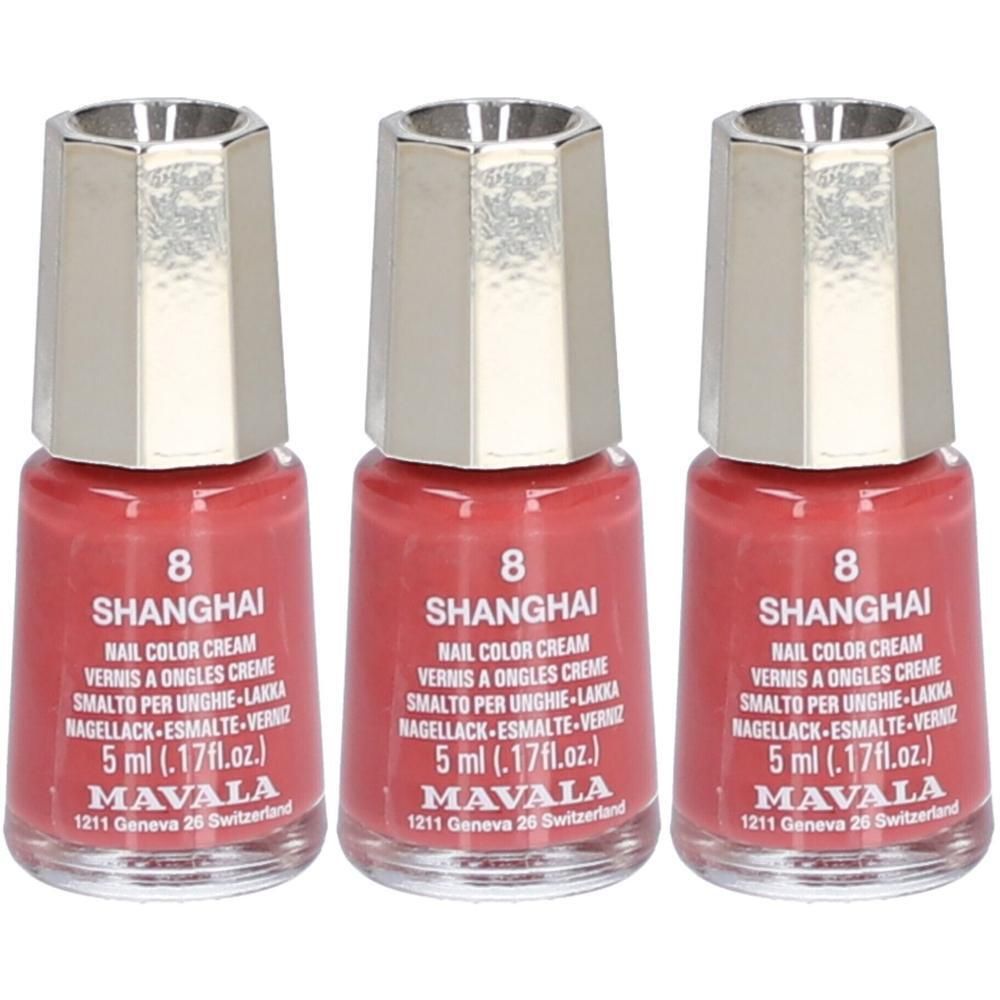 Mavala Vernis Ongl Shanghai 008 x3 3x5 ml Nagellack new
