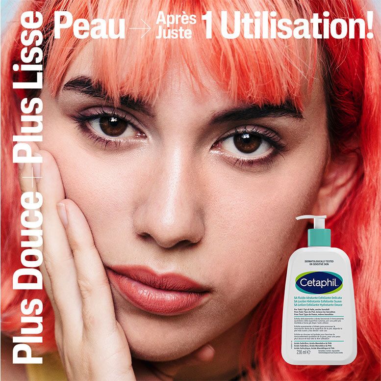 Bouteille Cetaphil avec pompe distributrice, 236ml. Pour peaux sensibles.