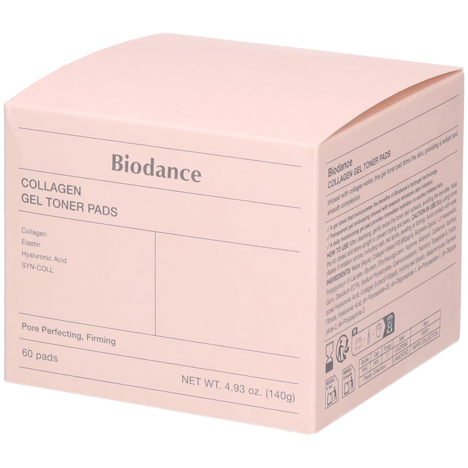 Biodance - Collagen Gel Toner Pads – Feuchtigkeitsspendende Und Beruhigende Maske - bio-collagen Gel Toner Pads 60pads - Image 3