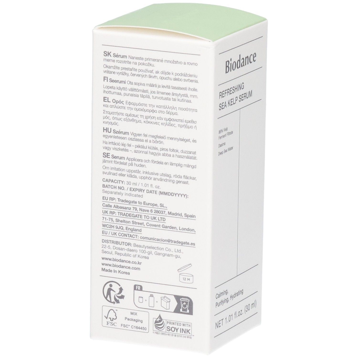 Biodance Refreshing Sea Kelp Serum