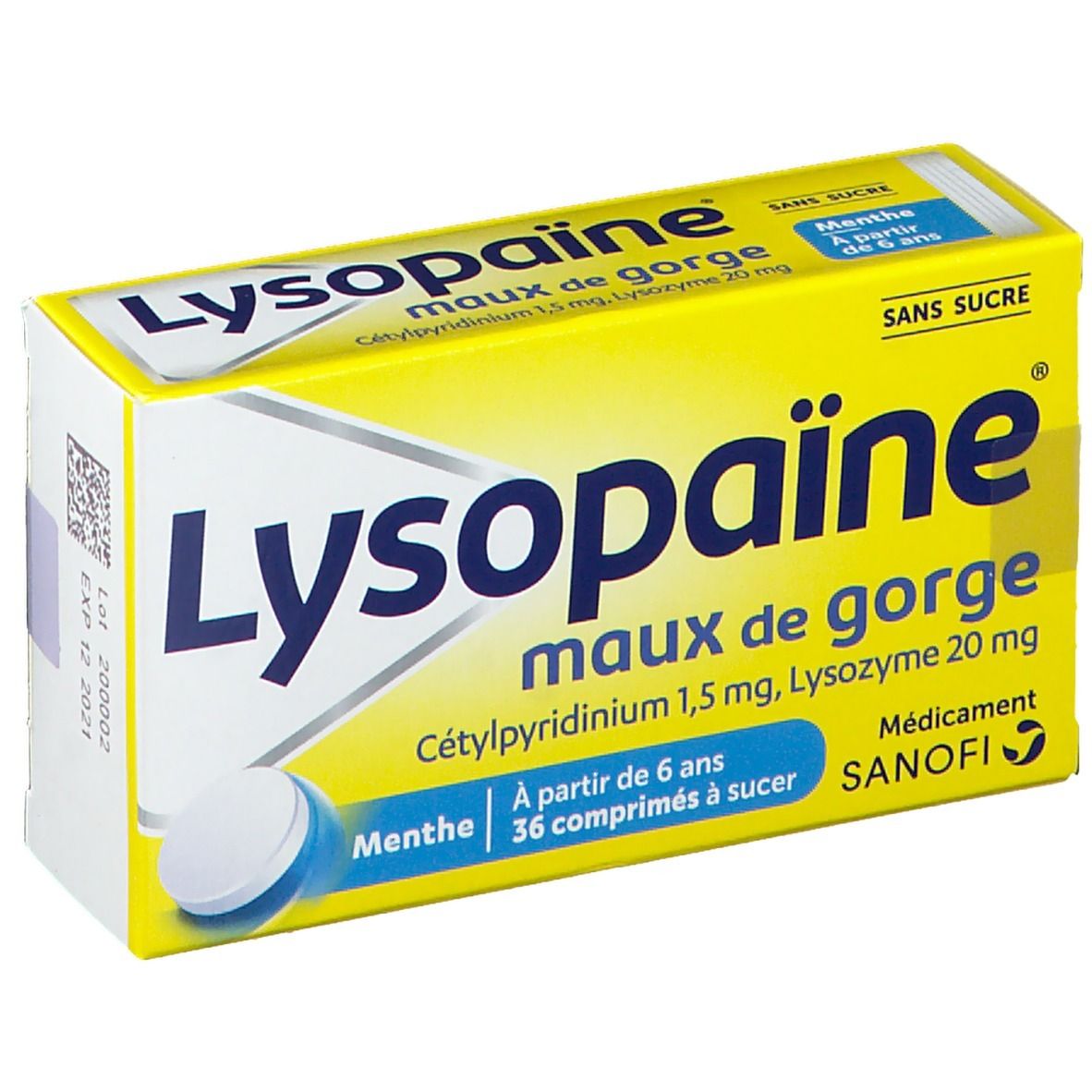 Lysopaïne® maux de gorge s/s