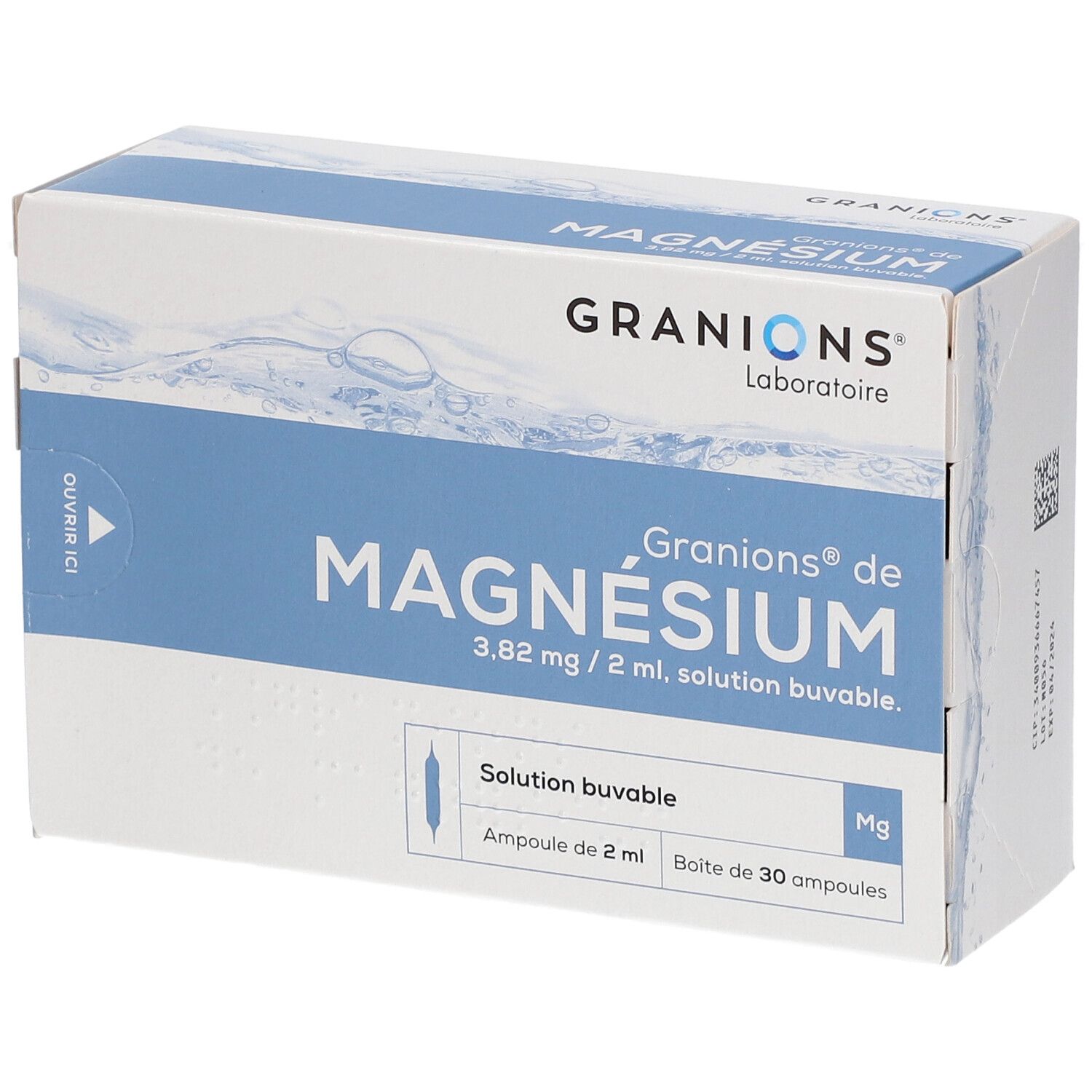 Granions® de Magnesium 3,82 mg/2 mL