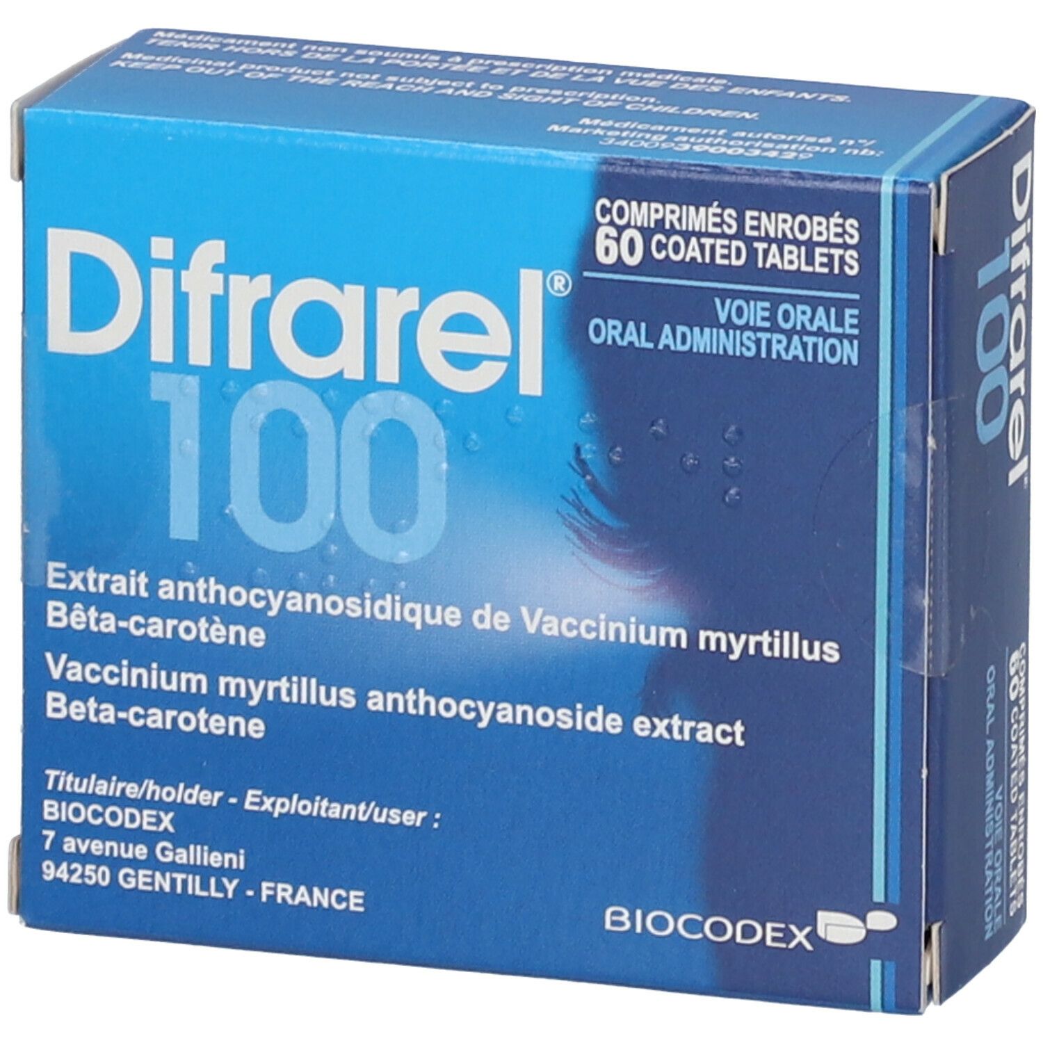 Difrarel® 100 mg