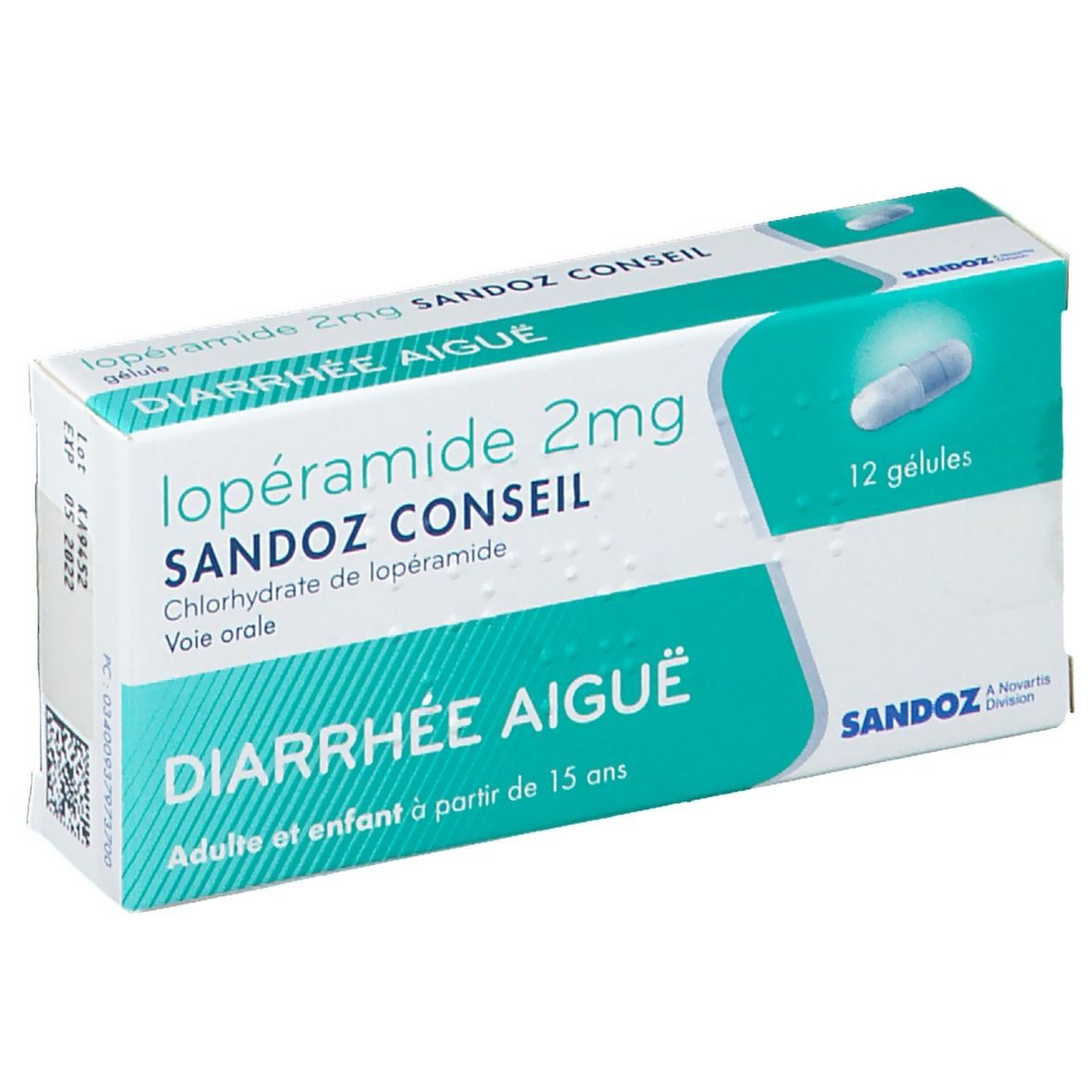 Sandoz Loperamide 2 mg