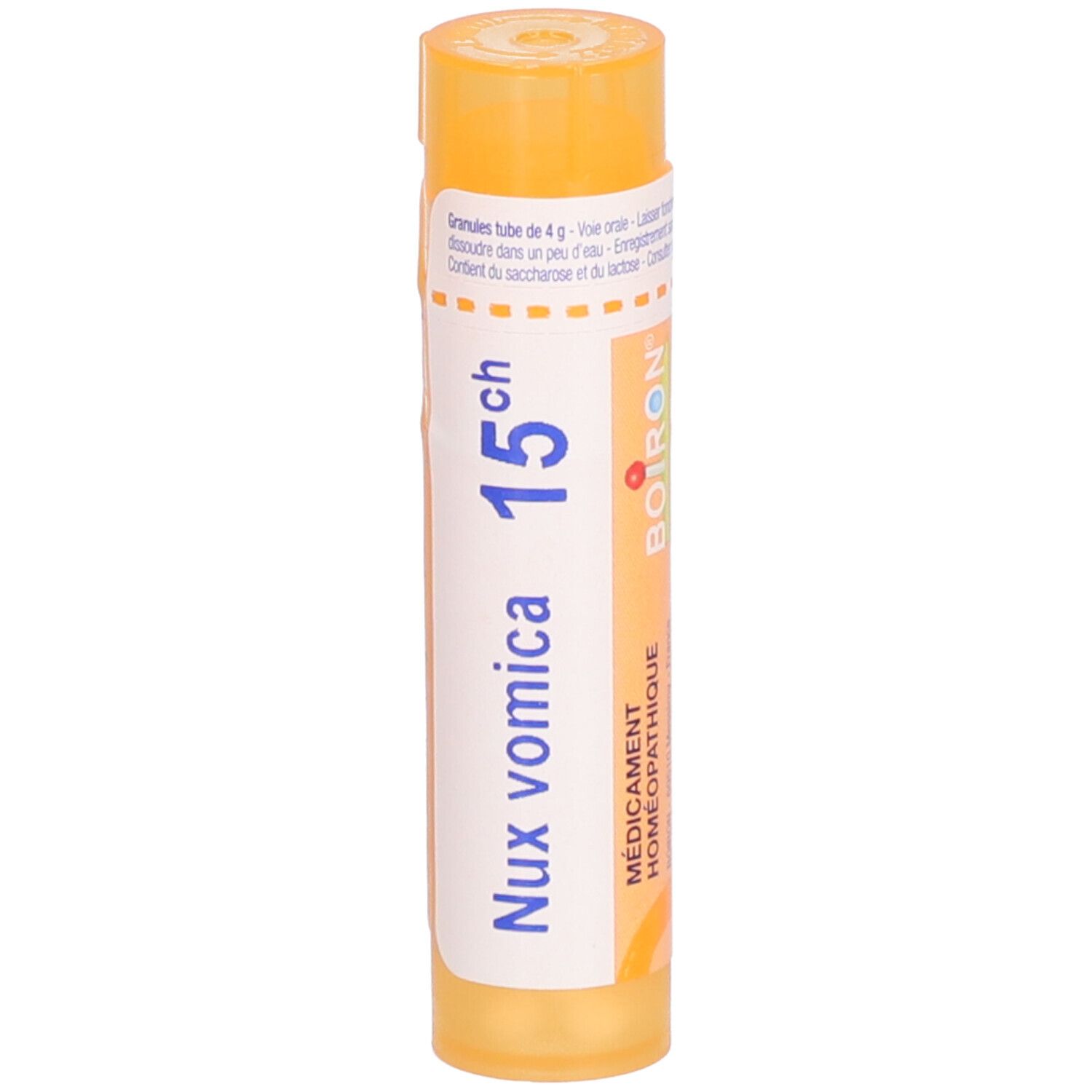NUX Vomica Boiron 15Ch tube-granules