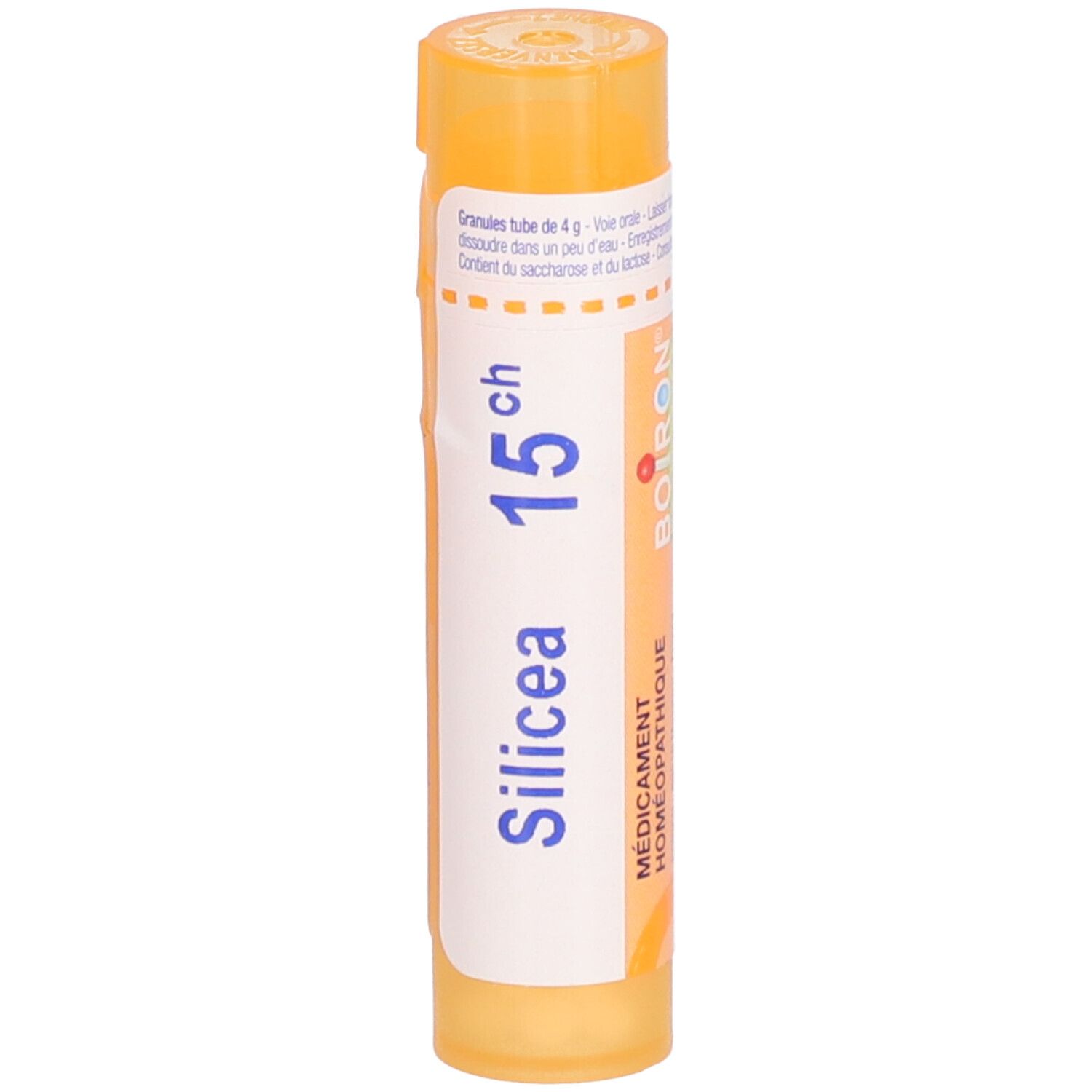 Silicea Boiron 15Ch tube-granules