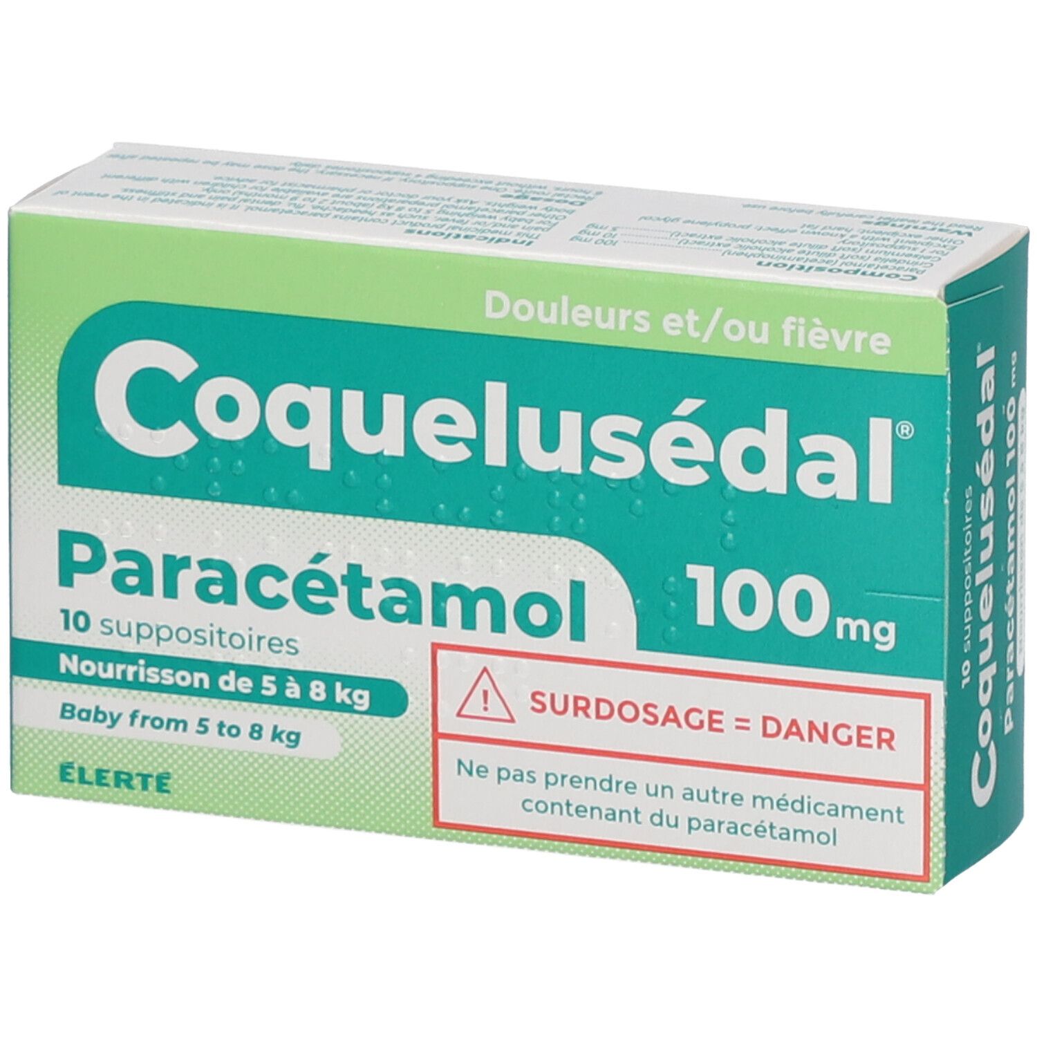Coquelusédal Paracétamol 100 mg