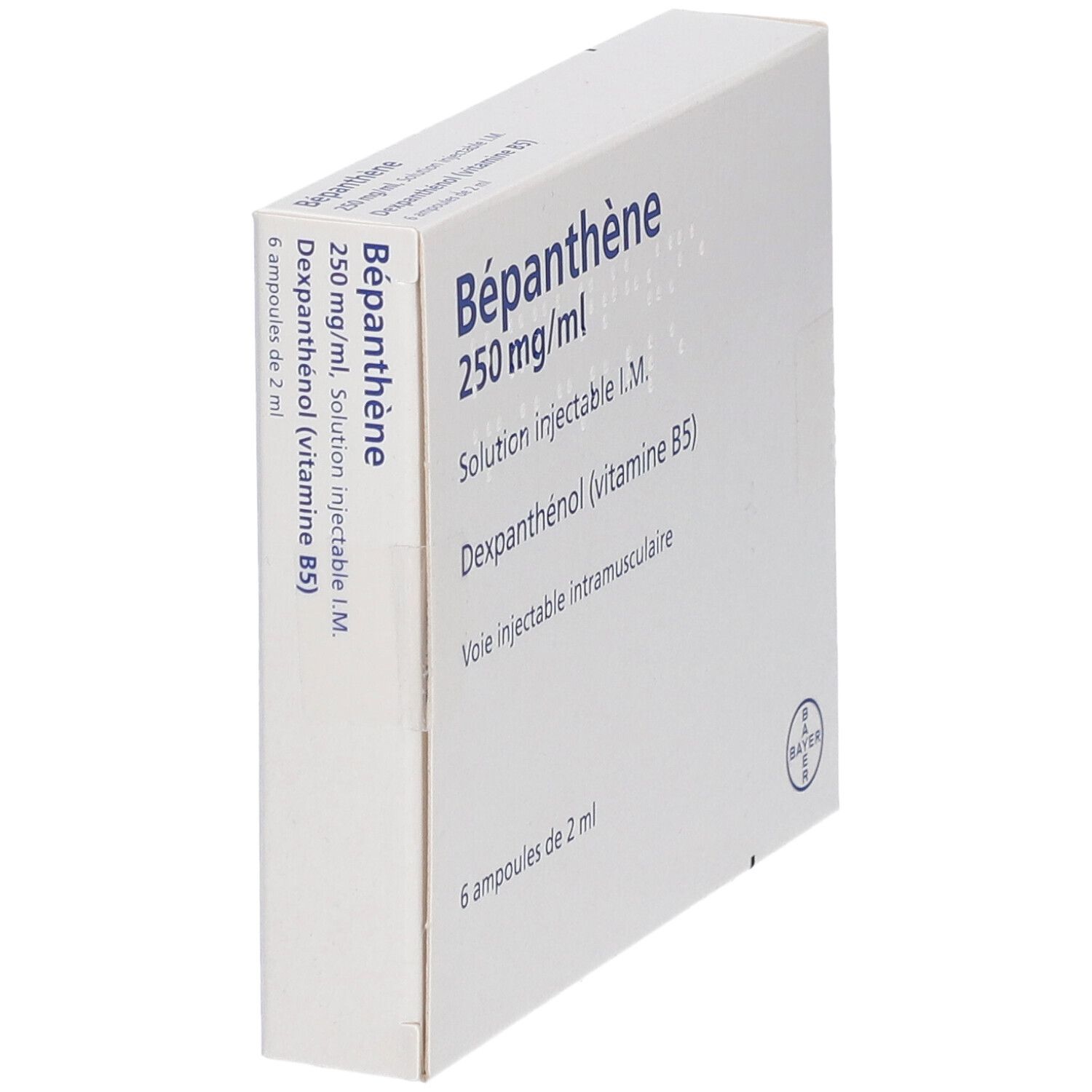 Bépanthène 250 mg/ml 12 ml Injection(S) view 2