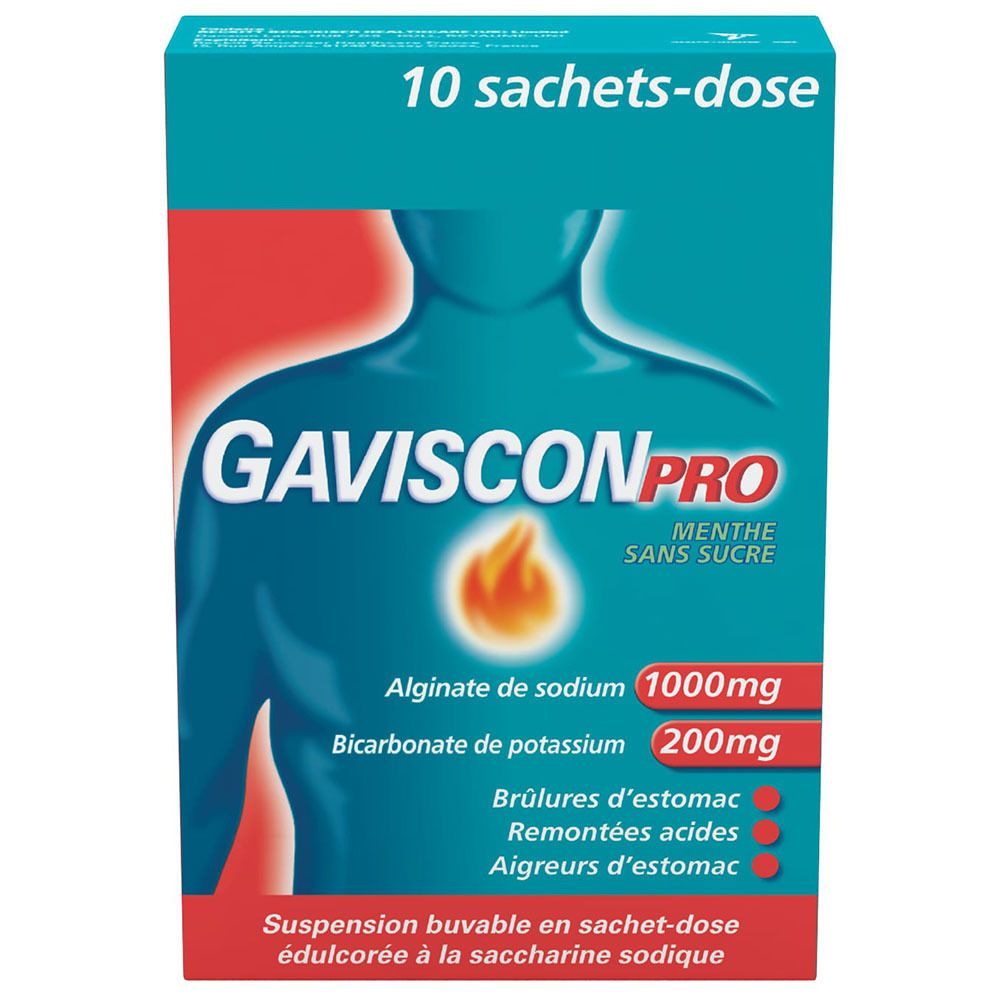 Gaviscon Pro Menthe Suspension