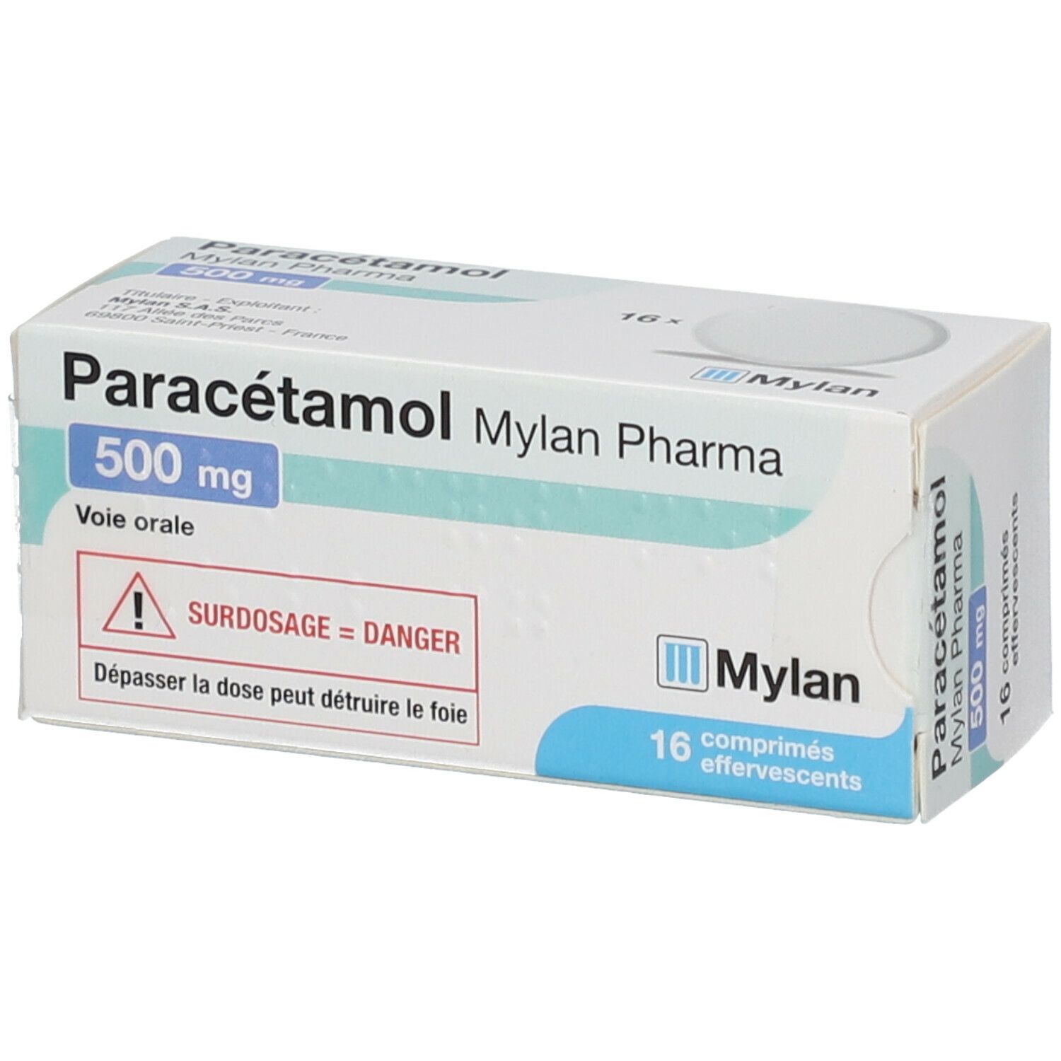 Paracétamol Mylan 500 mg