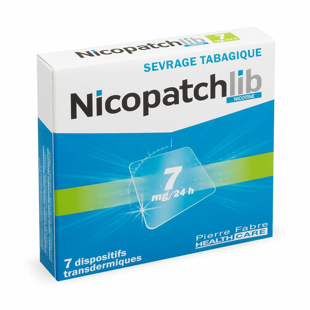 Nicopatchlib 7 mg/24 h