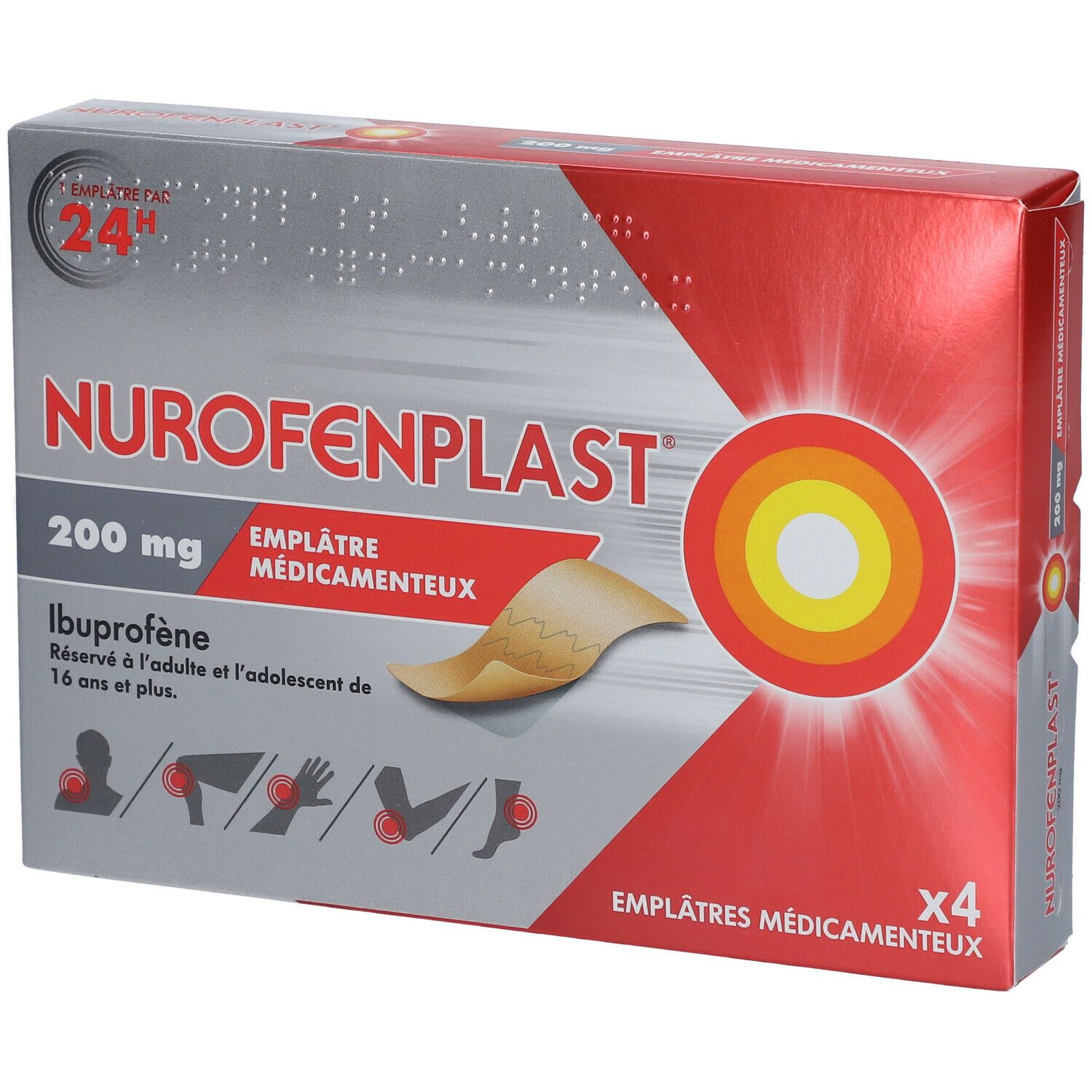 Nurofen Plast Ibuprofène 200mg