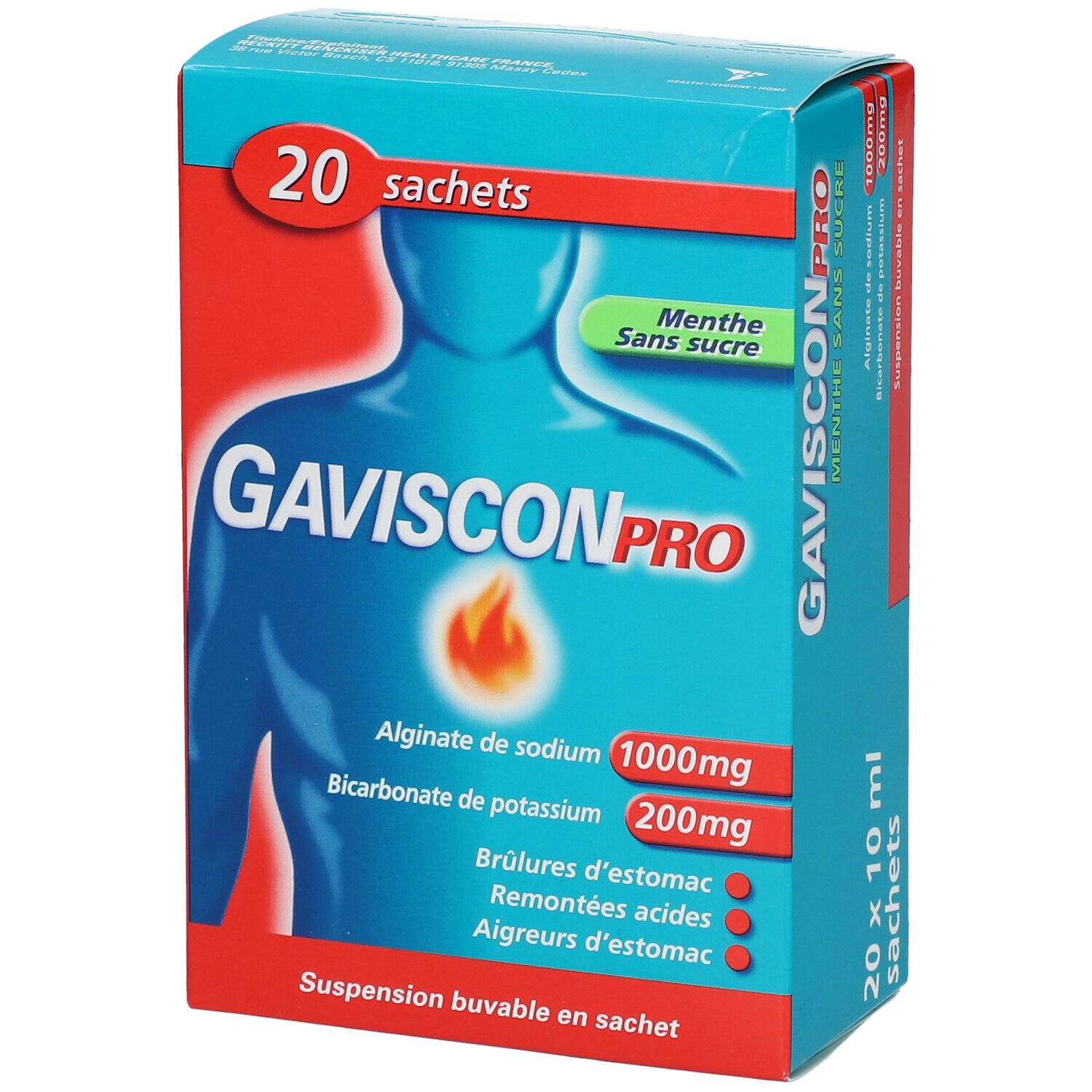 Gaviscon Pro Menthe Suspension