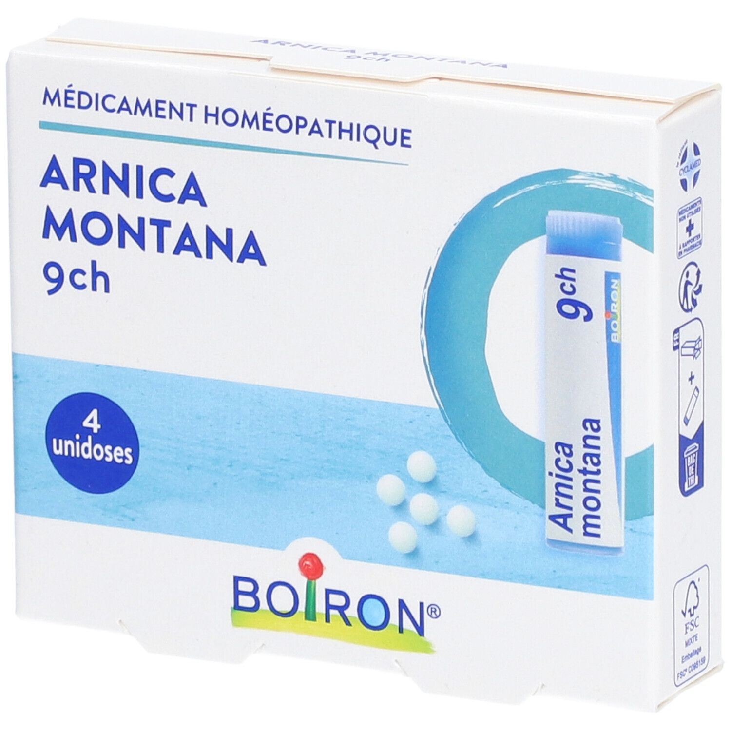Arnica Montana Boiron 9 CH pack de 4 doses